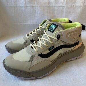 Vans MTE CrossPath Mid Beige Hiking Trail Shoes Men's Size 12